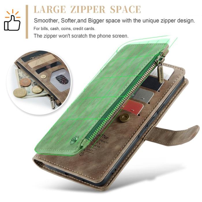 Caseme - CASEME C30 Fodral till Google Pixel 8 Pro med rem - Brun