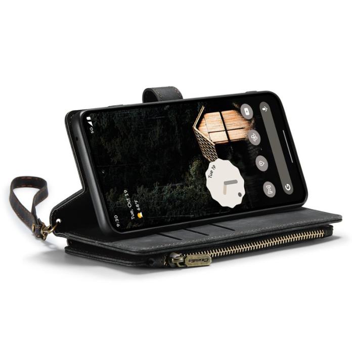 Caseme - CASEME C30 Fodral till Google Pixel 9 Pro XL med rem - Svart