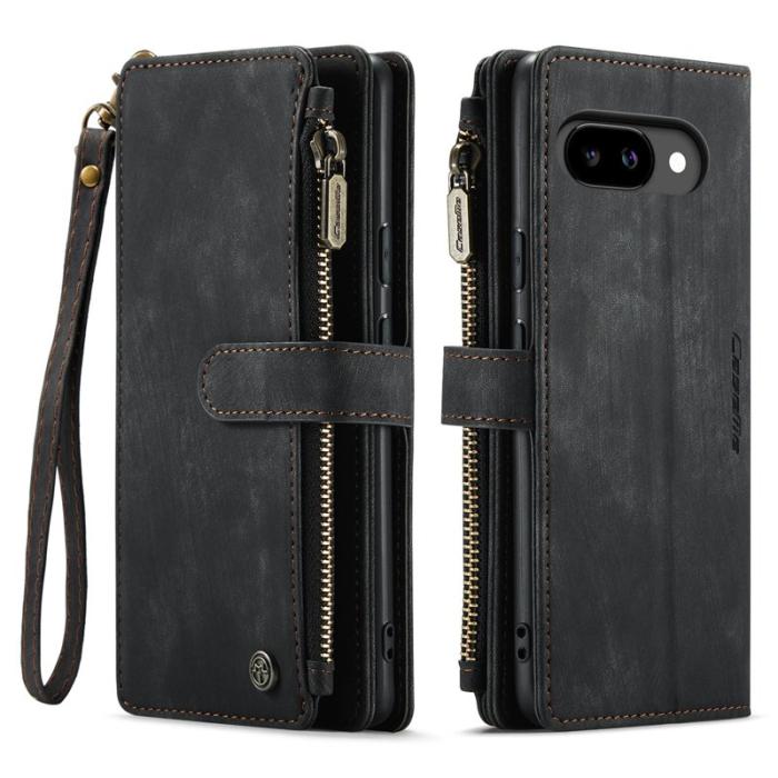 Caseme - CASEME C30 Fodral till Google Pixel 9a med rem - Svart