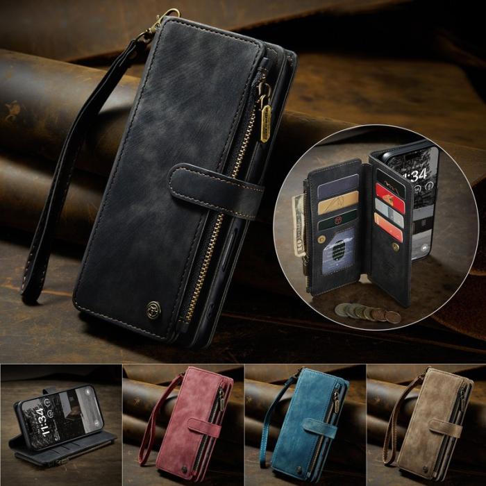 Caseme - CASEME C30 Fodral till iPhone Air med Rem och Kortfack - Svart