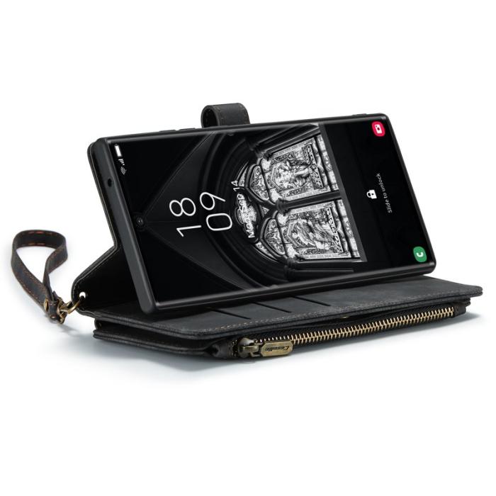 Caseme - CASEME C30 Fodral till Samsung Galaxy S23 Ultra - Svart