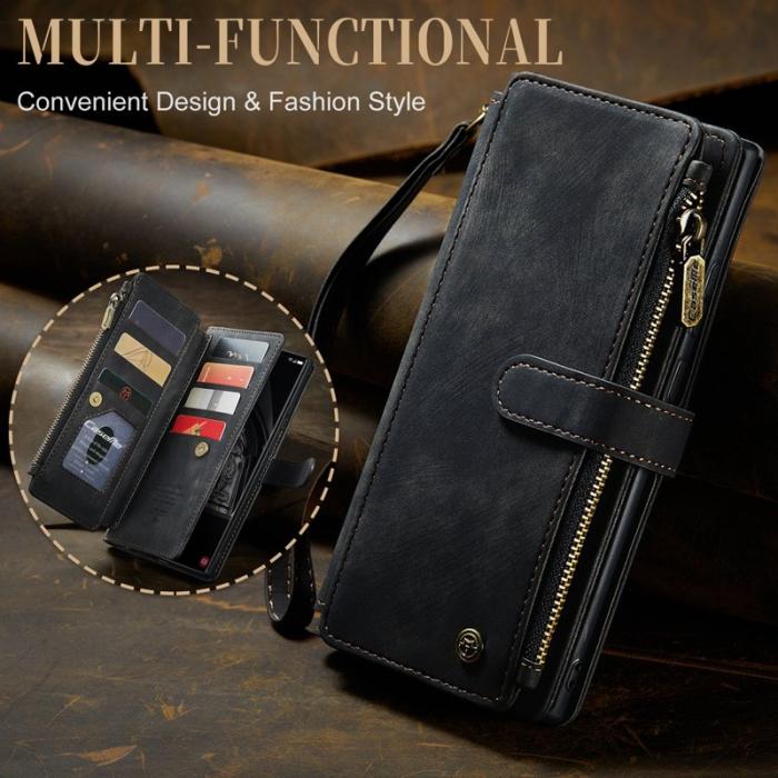 Caseme - CASEME C30 Fodral till Samsung Galaxy S23 Ultra - Svart