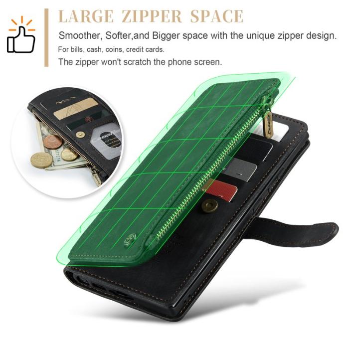 Caseme - CASEME C30 Fodral till Samsung Galaxy S23 Ultra - Svart