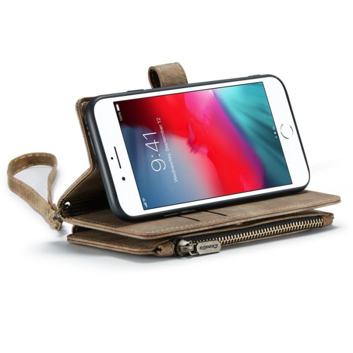 Caseme - CASEME C30 iPhone 6/7/8/SE (2020/2022) Fodral Brun
