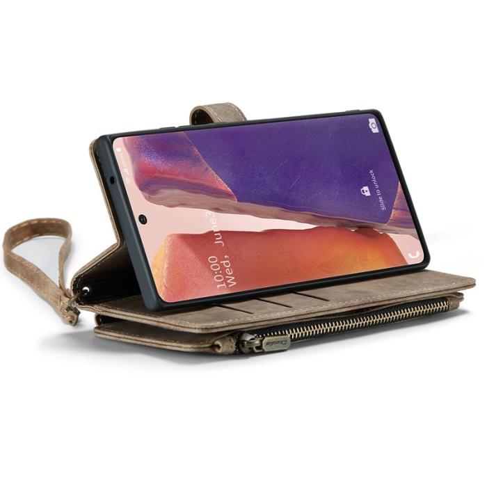 Caseme - CASEME C30 Skal för Samsung Galaxy Note20 5G/4G - Brun