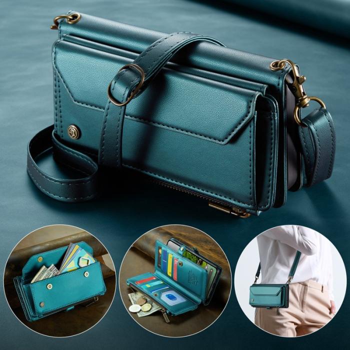 Caseme - CASEME C36 Läderfodral för Google Pixel 10 Pro XL - Grön