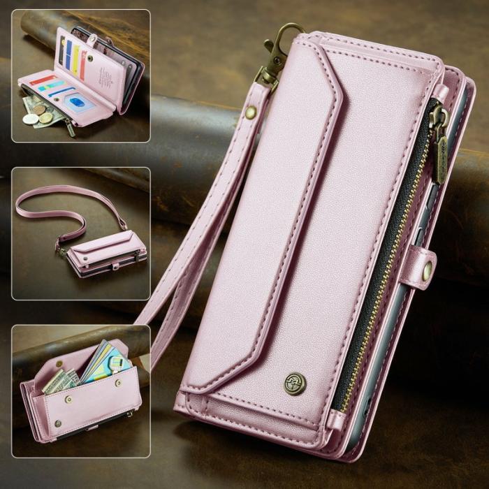 Caseme - CASEME C36 Läderfodral för Google Pixel 10 Pro XL - Rosa