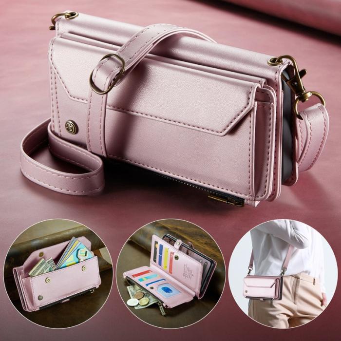 Caseme - CASEME C36 Läderfodral för Google Pixel 10 Pro XL - Rosa