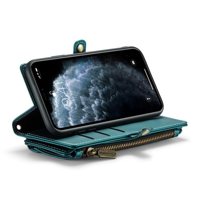Caseme - CASEME C36 Läderfodral för iPhone 11 Pro Max - Grön
