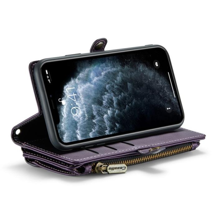 Caseme - CASEME C36 Läderfodral för iPhone 11 Pro Max - Lila