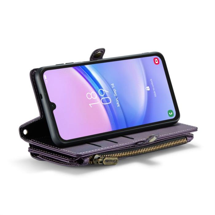 Caseme - CASEME C36 Läderfodral för Samsung Galaxy A16 5G - Lila