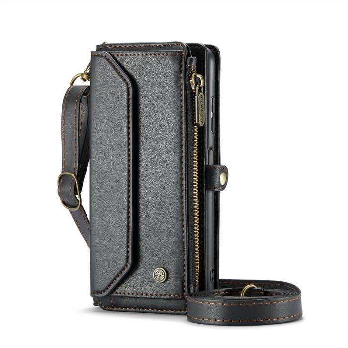 Caseme - CASEME C36 Läderfodral för Samsung Galaxy A16 5G - Svart