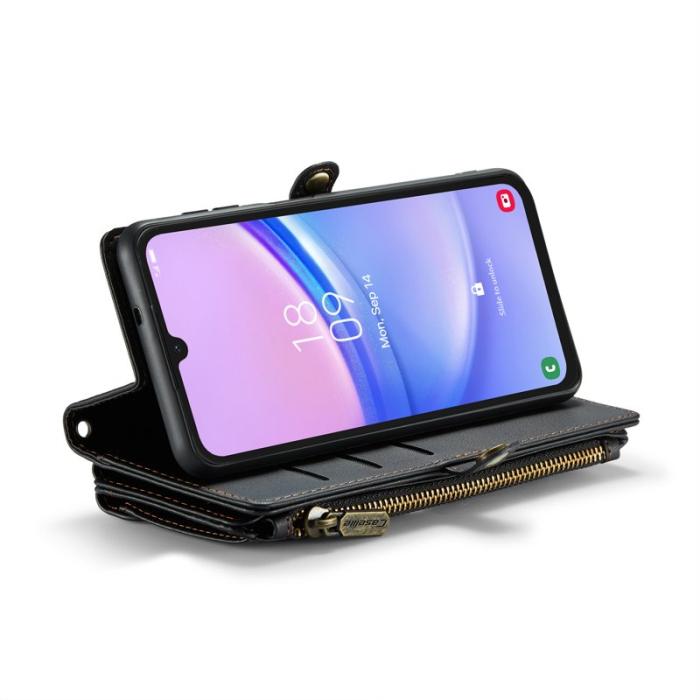 Caseme - CASEME C36 Läderfodral för Samsung Galaxy A16 5G - Svart