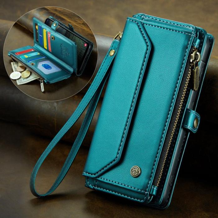 Caseme - CASEME C36 Läderfodral för Samsung Galaxy A17 5G - Grön