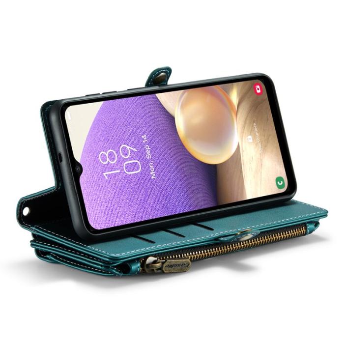 Caseme - CASEME C36 Läderfodral för Samsung Galaxy A32/M32 5G - Grön