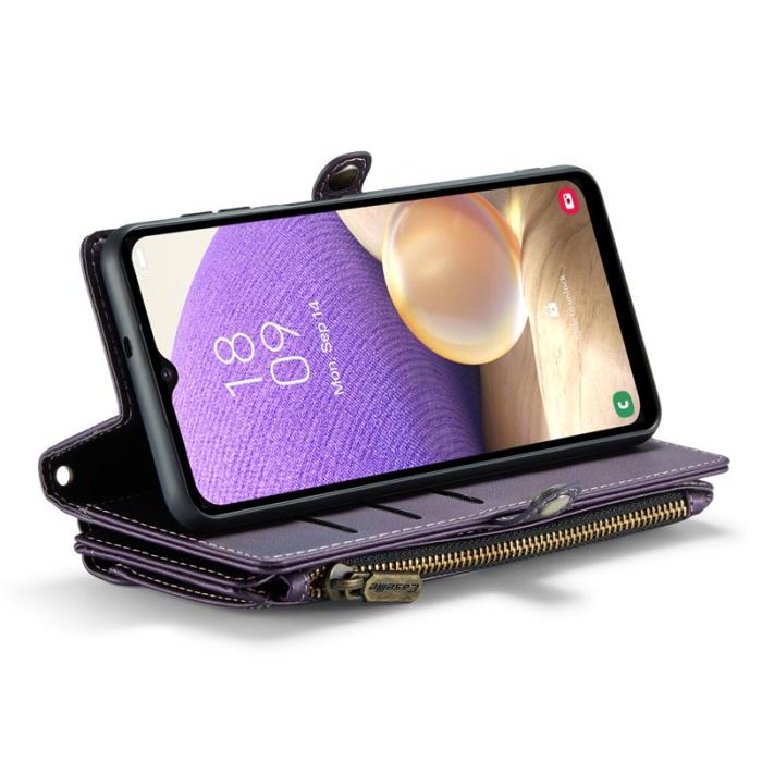 Caseme - CASEME C36 Läderfodral för Samsung Galaxy A32/M32 5G - Lila