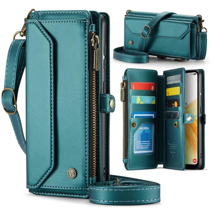 Caseme - CASEME C36 Läderfodral för Samsung Galaxy A33 5G - Grön