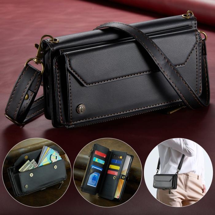 Caseme - CASEME C36 Läderfodral för Samsung Galaxy A33 5G - Svart