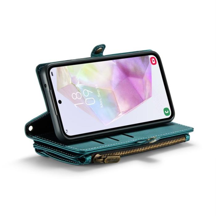 Caseme - CASEME C36 Läderfodral för Samsung Galaxy A36 5G - Grön