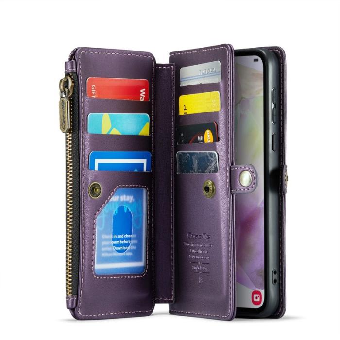 Caseme - CASEME C36 Läderfodral för Samsung Galaxy A36 5G - Lila