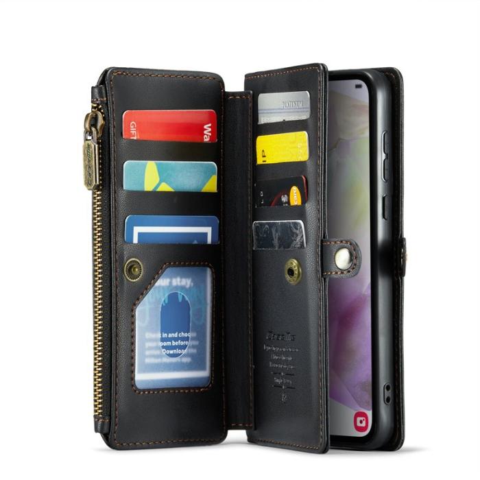 Caseme - CASEME C36 Läderfodral för Samsung Galaxy A36 5G - Svart