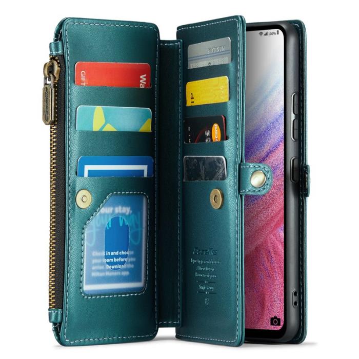 Caseme - CASEME C36 Läderfodral för Samsung Galaxy A53 5G - Grön