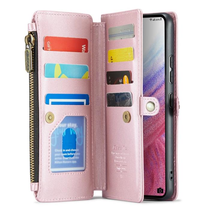 Caseme - CASEME C36 Läderfodral för Samsung Galaxy A53 5G - Rosa