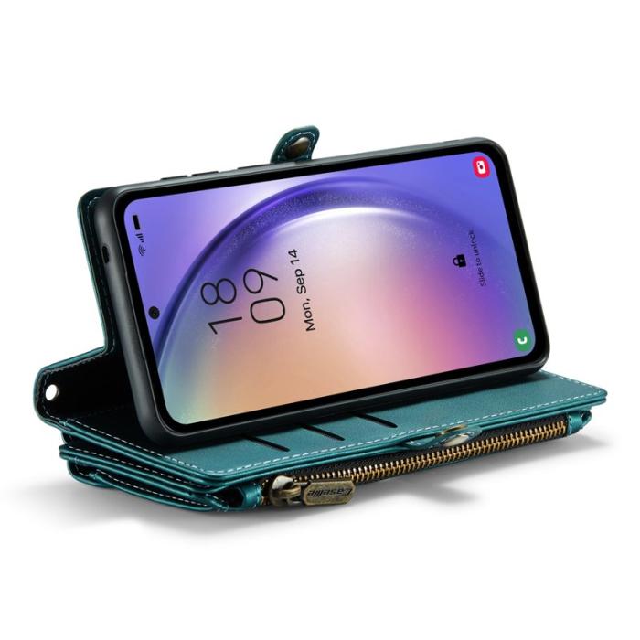 Caseme - CASEME C36 Läderfodral för Samsung Galaxy A54 5G - Grön