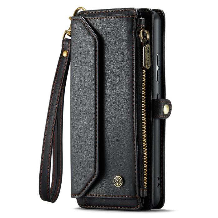 Caseme - CASEME C36 Läderfodral för Samsung Galaxy A54 5G - Svart