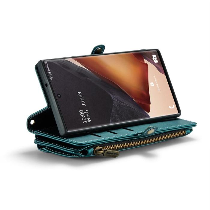 Caseme - CASEME C36 Läderfodral för Samsung Galaxy Note20 Ultra - Grön
