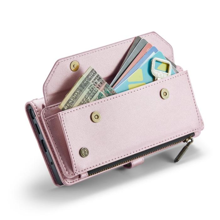 Caseme - CASEME C36 Läderfodral för Samsung Galaxy Note20 Ultra - Rosa
