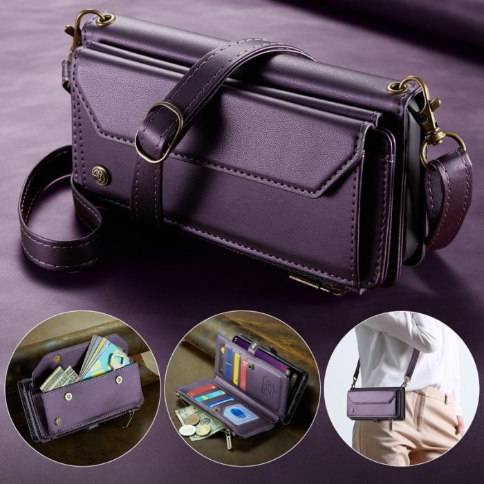 Caseme - CASEME C36 Läderfodral till Google Pixel 10 Pro XL - Lila