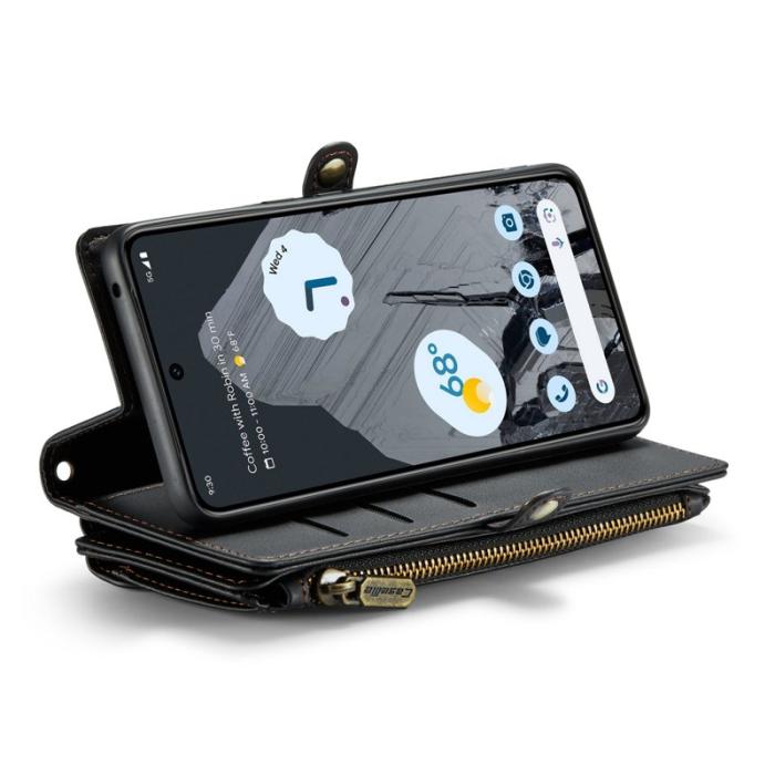 Caseme - CASEME C36 Läderfodral till Google Pixel 8 Pro - Svart