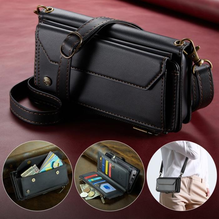 Caseme - CASEME C36 Läderfodral till Google Pixel 8 Pro - Svart