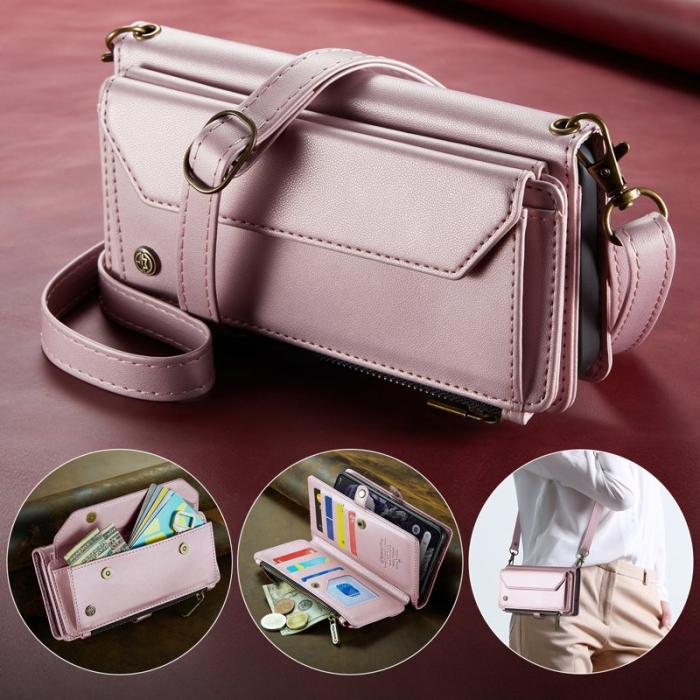 Caseme - CASEME C36 Läderfodral till Google Pixel 8 - Rosa