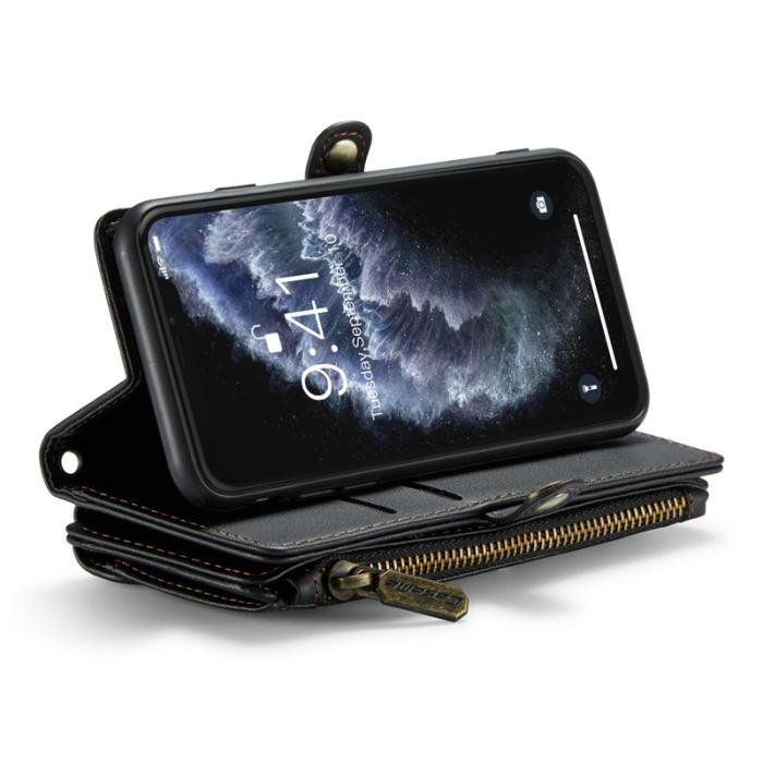 Caseme - CASEME C36 Läderfodral till iPhone 11 Pro - Svart