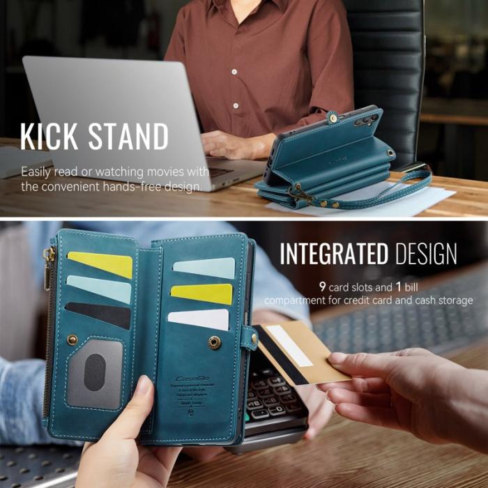 Caseme - CASEME C39 Fodral för Samsung Galaxy A14 5G - Grön