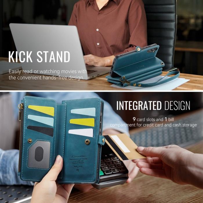 Caseme - CASEME C39 Fodral för Samsung Galaxy A15 5G - Grön