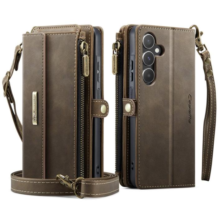Caseme - CASEME C39 Fodral för Samsung Galaxy A55 5G - Brun