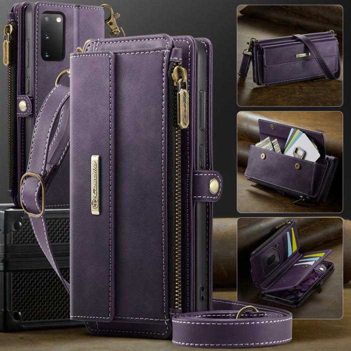 Caseme - CASEME C39 Fodral för Samsung Galaxy S20 4G/5G Lila
