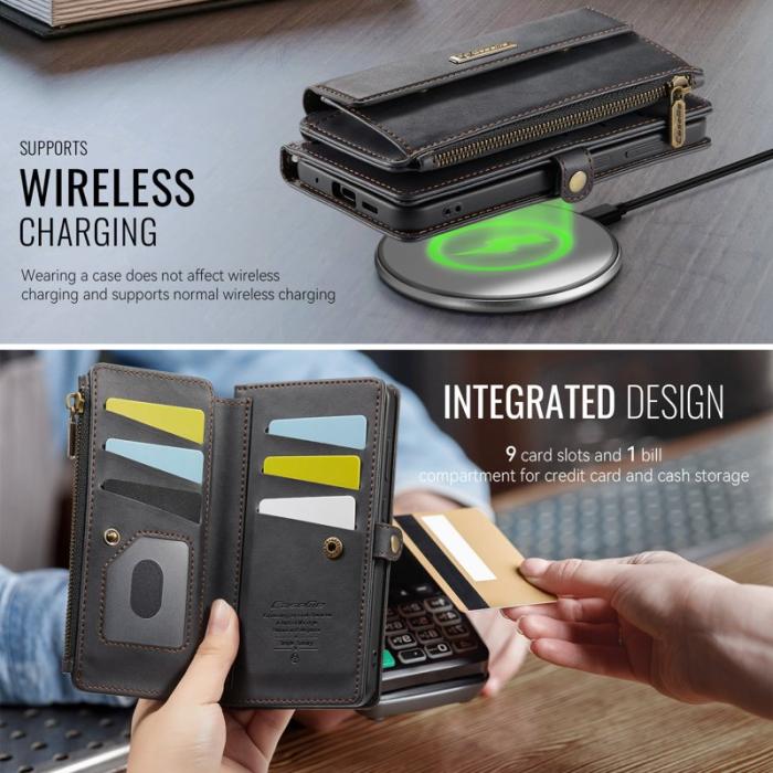 Caseme - CASEME C39 Fodral för Samsung Galaxy S20 4G/5G - Svart