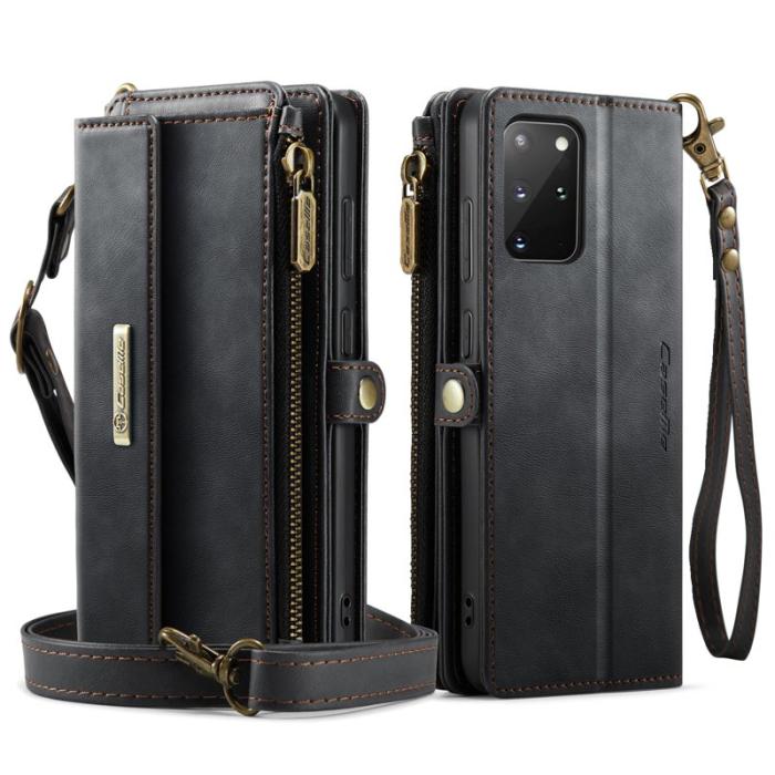 Caseme - CASEME C39 Fodral för Samsung Galaxy S20 Plus - Svart