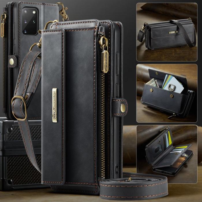 Caseme - CASEME C39 Fodral för Samsung Galaxy S20 Plus - Svart