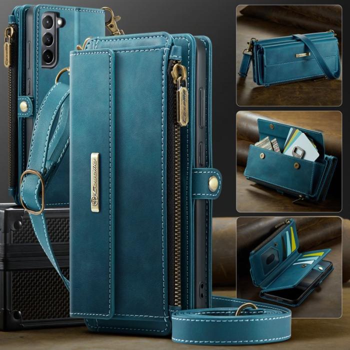 Caseme - CASEME C39 Fodral för Samsung Galaxy S21 4G/5G - Grön