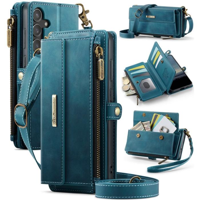 Caseme - CASEME C39 Fodral för Samsung Galaxy S23 FE med RFID - Grön