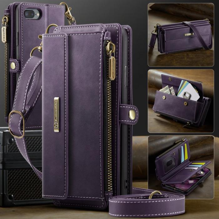 Caseme - CASEME C39 Fodral till iPhone 7/8/6 Plus 5.5 tum Lila