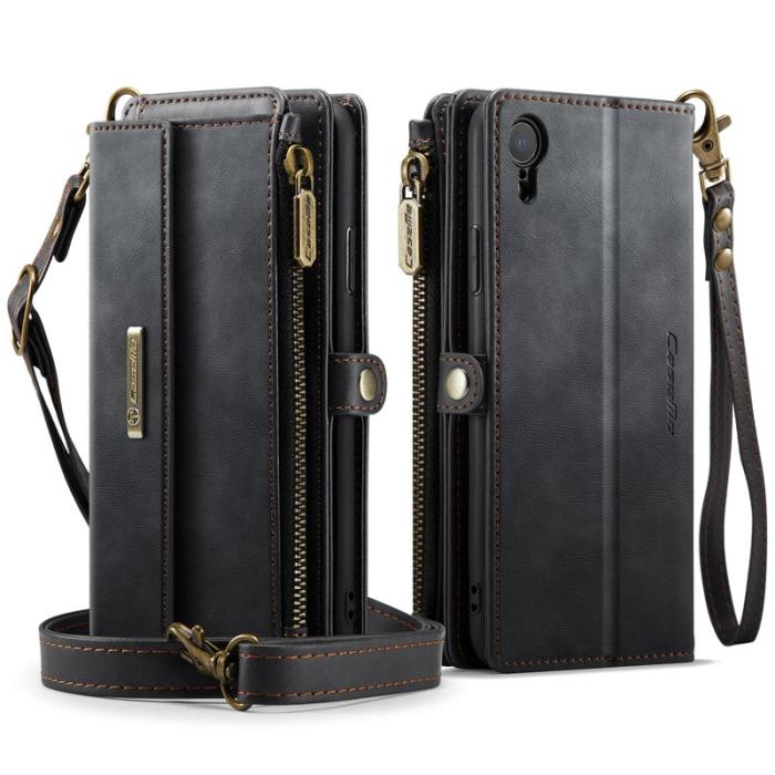 Caseme - CASEME C39 Fodral till iPhone XR 6.1 tum med RFID, Svart