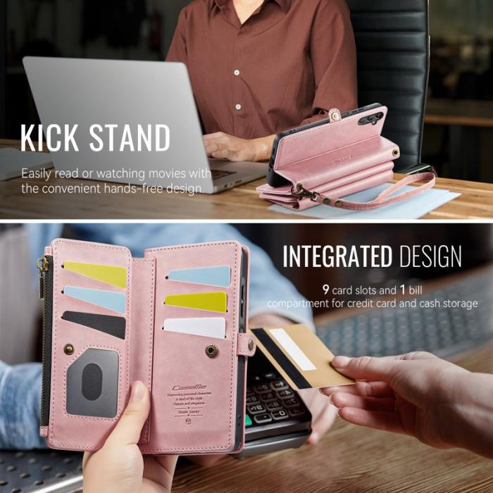 Caseme - CASEME C39 Fodral till Samsung Galaxy A16 5G - Rosa