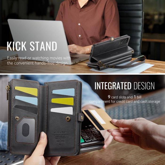 Caseme - CASEME C39 Fodral till Samsung Galaxy A53 5G - Svart