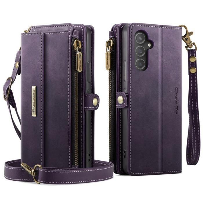 Caseme - CASEME C39 Fodral till Samsung Galaxy A54 5G Lila med RFID